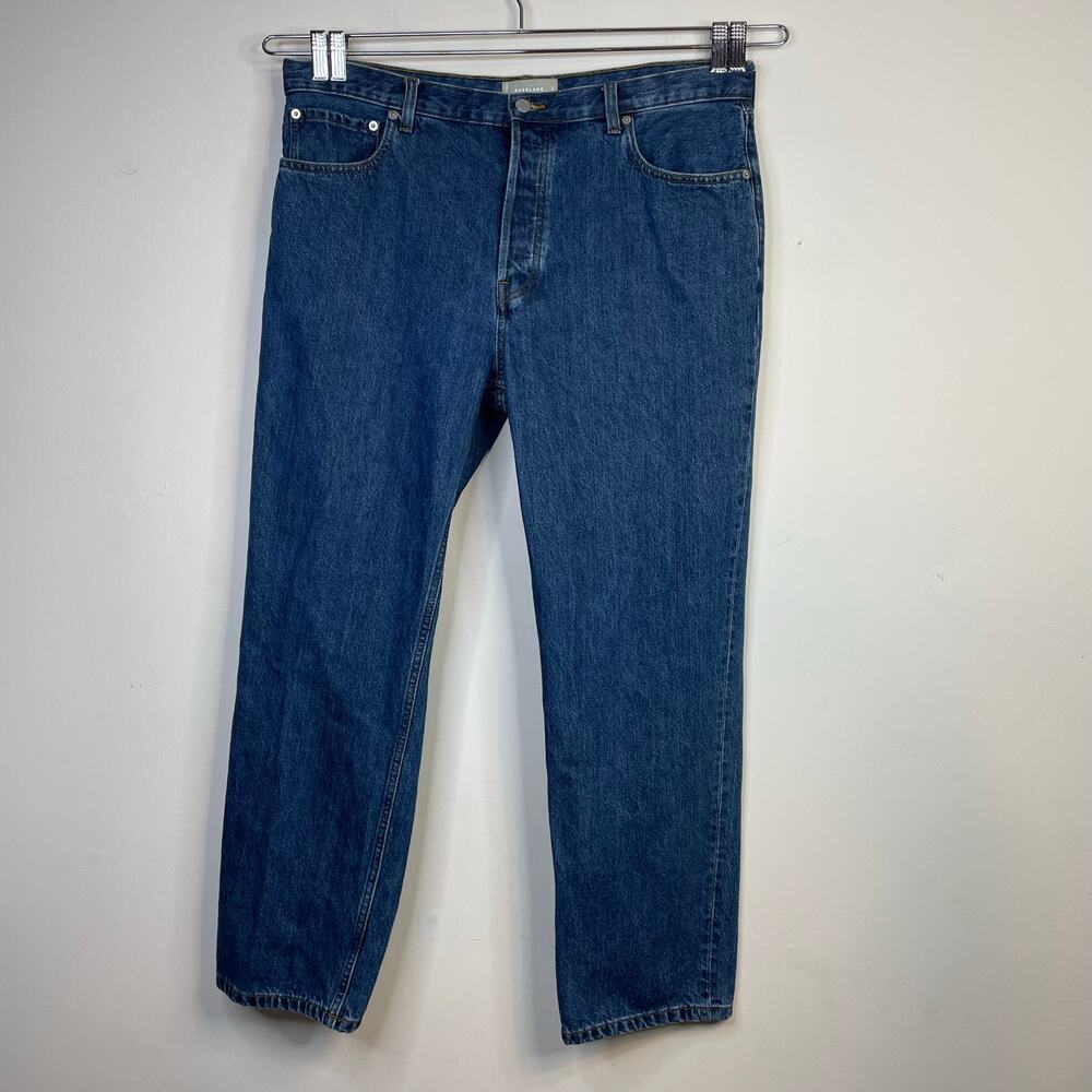 Everlane Everybody Unisex Straight Leg Organic Cotton Jeans E11 men 36 womens 34